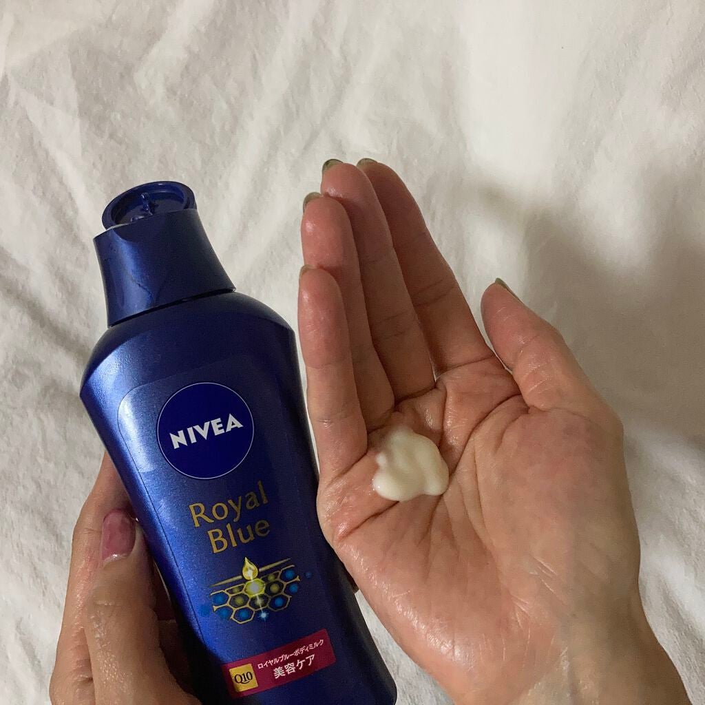 ニベア ロイヤルブルーボディミルク 美容ケア/ニベア/ボディミルクを使ったクチコミ(3枚目)