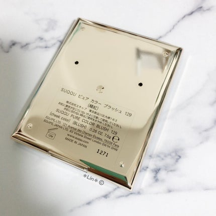 ピュア カラー ブラッシュ/SUQQU/パウダーチークを使ったクチコミ(4枚目)