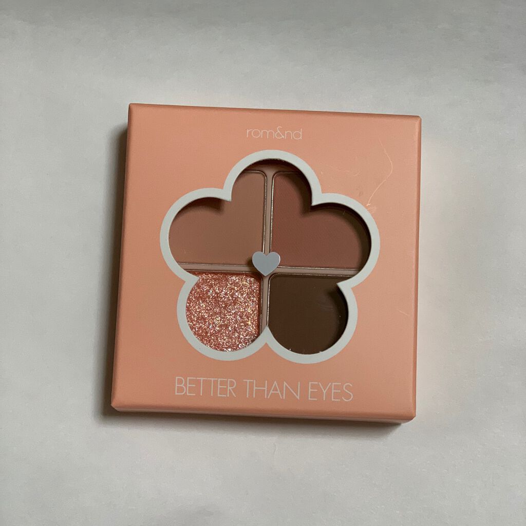 ベターザンアイズ/rom&nd/アイシャドウパレットを使ったクチコミ(1枚目)