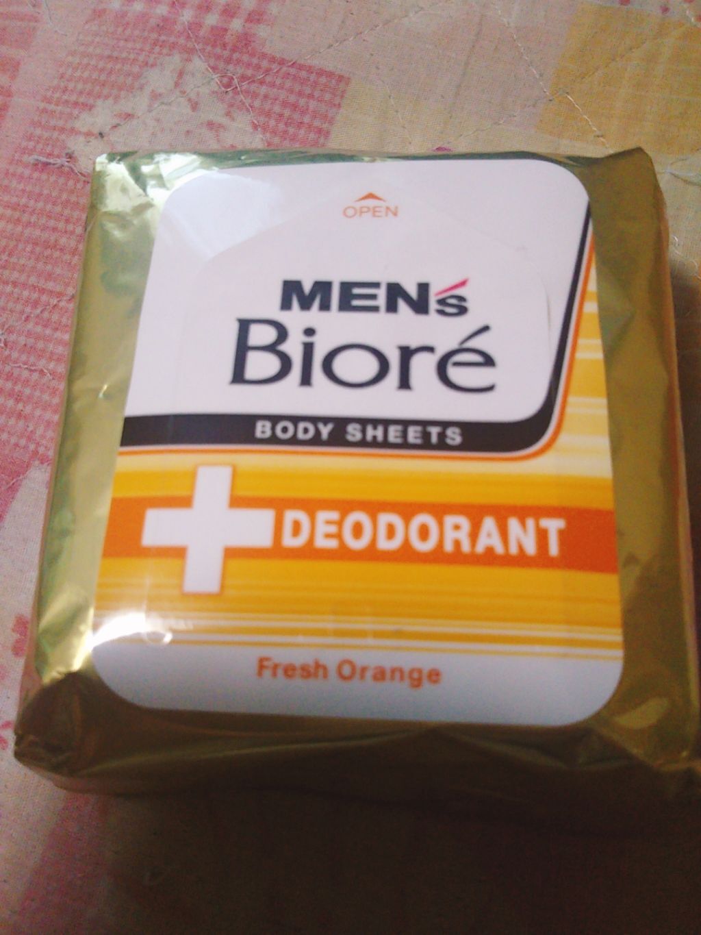 薬用デオドラントボディシート/メンズビオレ/ボディシートを使ったクチコミ（2枚目）