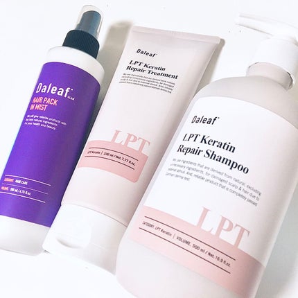 LPTケラチンリペアトリートメント/Daleaf/洗い流すヘアトリートメントを使ったクチコミ(1枚目)
