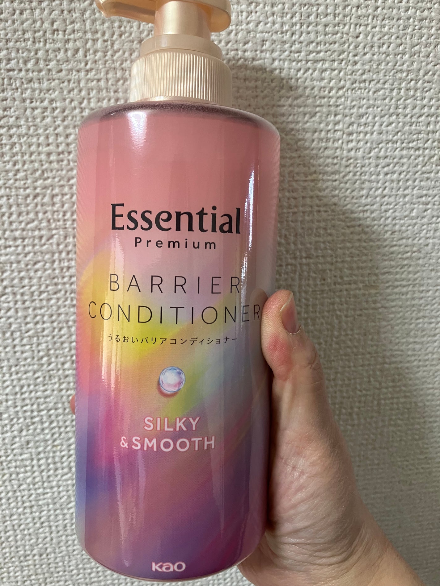 エッセンシャルプレミアム バリアシャンプー・コンディショナー シルキー&スムース/エッセンシャル/市販シャンプーを使ったクチコミ(3枚目)