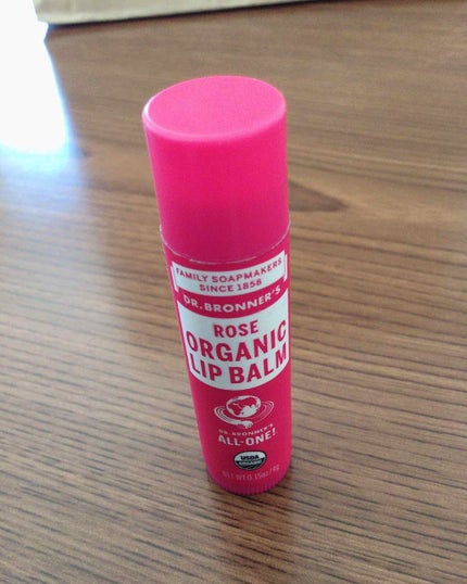 マジック オーガニックリップバーム/ドクターブロナー/リップバームを使ったクチコミ(1枚目)