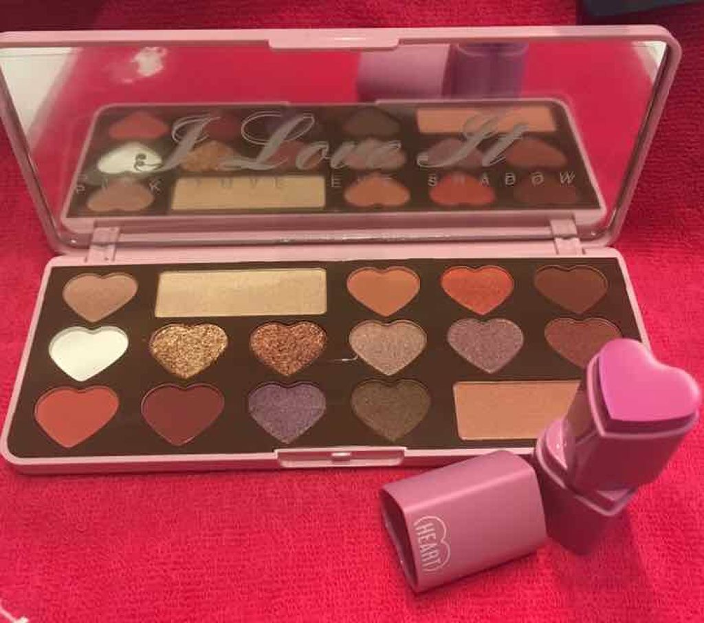 チョコレート ピンク ラブ アイシャドウ/HOJO/アイシャドウパレットを使ったクチコミ（2枚目）