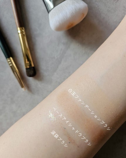 okhee 白玉ファンデーションブラシ/SOOA DOR/メイクブラシを使ったクチコミ(5枚目)