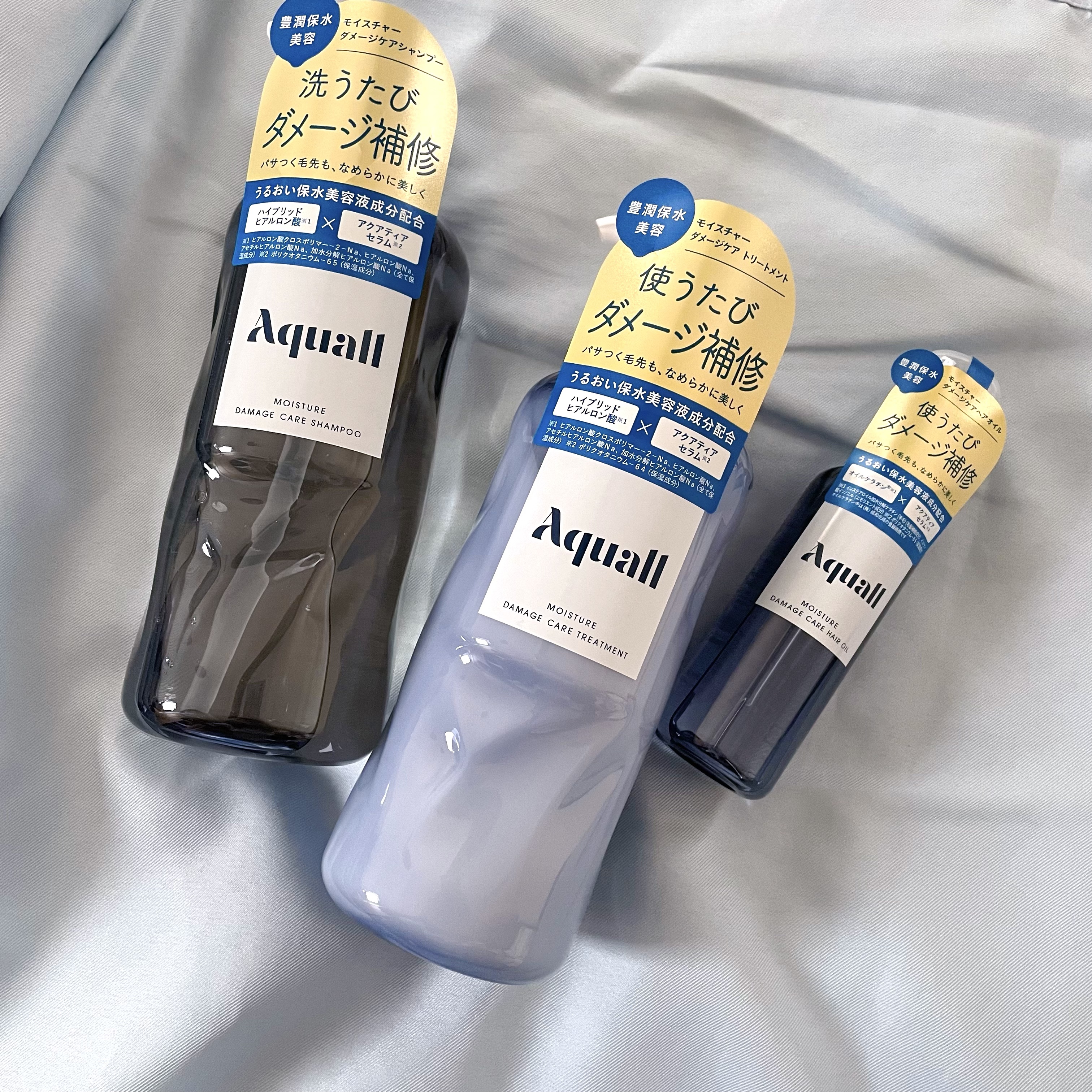 モイスチャーダメージケア シャンプー/トリートメント/Aquall/市販シャンプーを使ったクチコミ（2枚目）