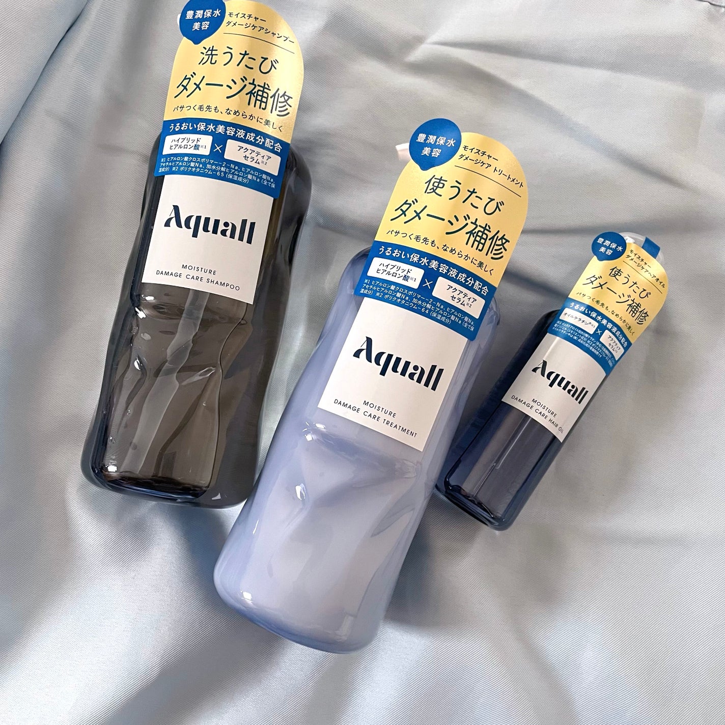 モイスチャーダメージケア シャンプー/トリートメント/Aquall/市販シャンプーを使ったクチコミ(2枚目)