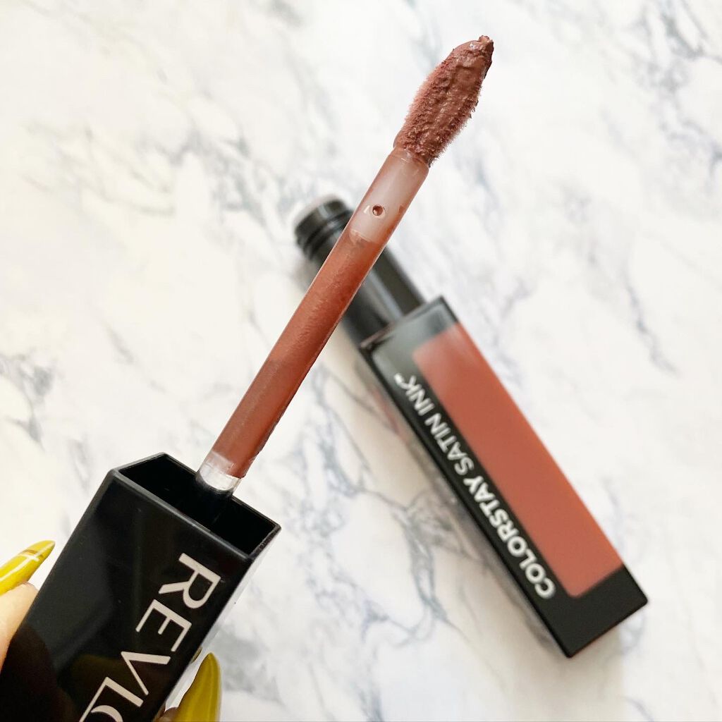 カラーステイ サテン インク/REVLON/口紅を使ったクチコミ(1枚目)