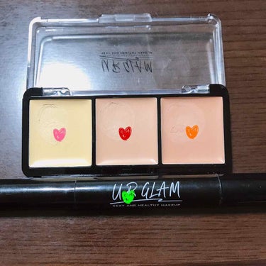 UR GLAM　CONCEALER PALETTE/U R GLAM/パレットコンシーラーを使ったクチコミ（2枚目）