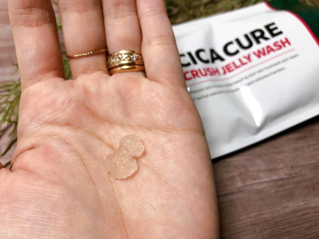 シカキュア クラッシュジェリーウォッシュ/山忠/その他洗顔料を使ったクチコミ（3枚目）