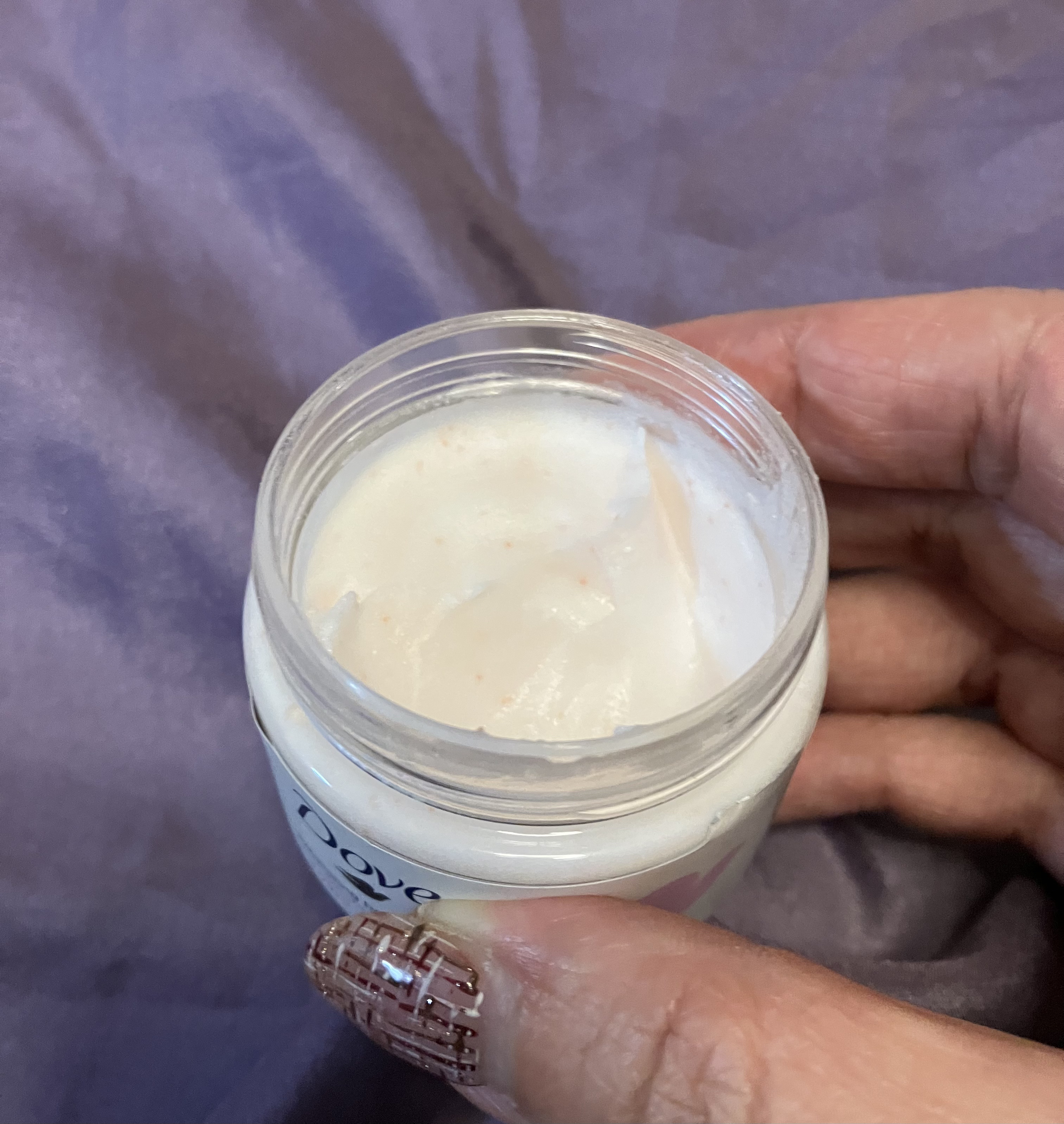 ダヴ ふわとろ クリーミースクラブ サクラ＆ムスク/ダヴ/ボディスクラブを使ったクチコミ（2枚目）