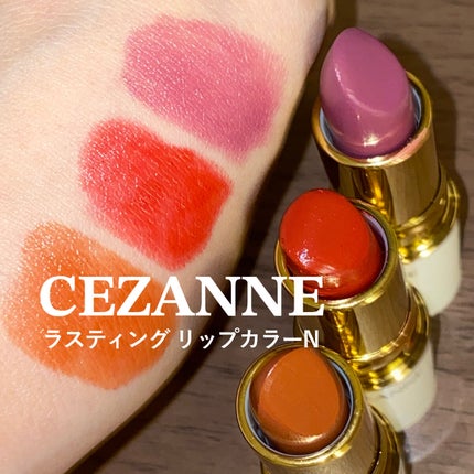 ラスティング リップカラーN/CEZANNE/口紅を使ったクチコミ(1枚目)
