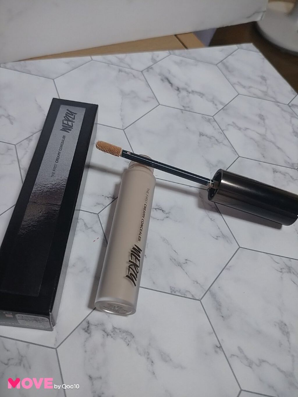 ザ ファースト クリーミーコンシーラー/MERZY/リキッドコンシーラーを使ったクチコミ（1枚目）
