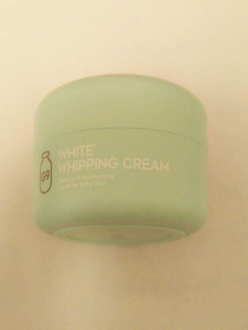 WHITE WHIPPING CREAM(ウユクリーム)/G9SKIN/化粧下地を使ったクチコミ（1枚目）