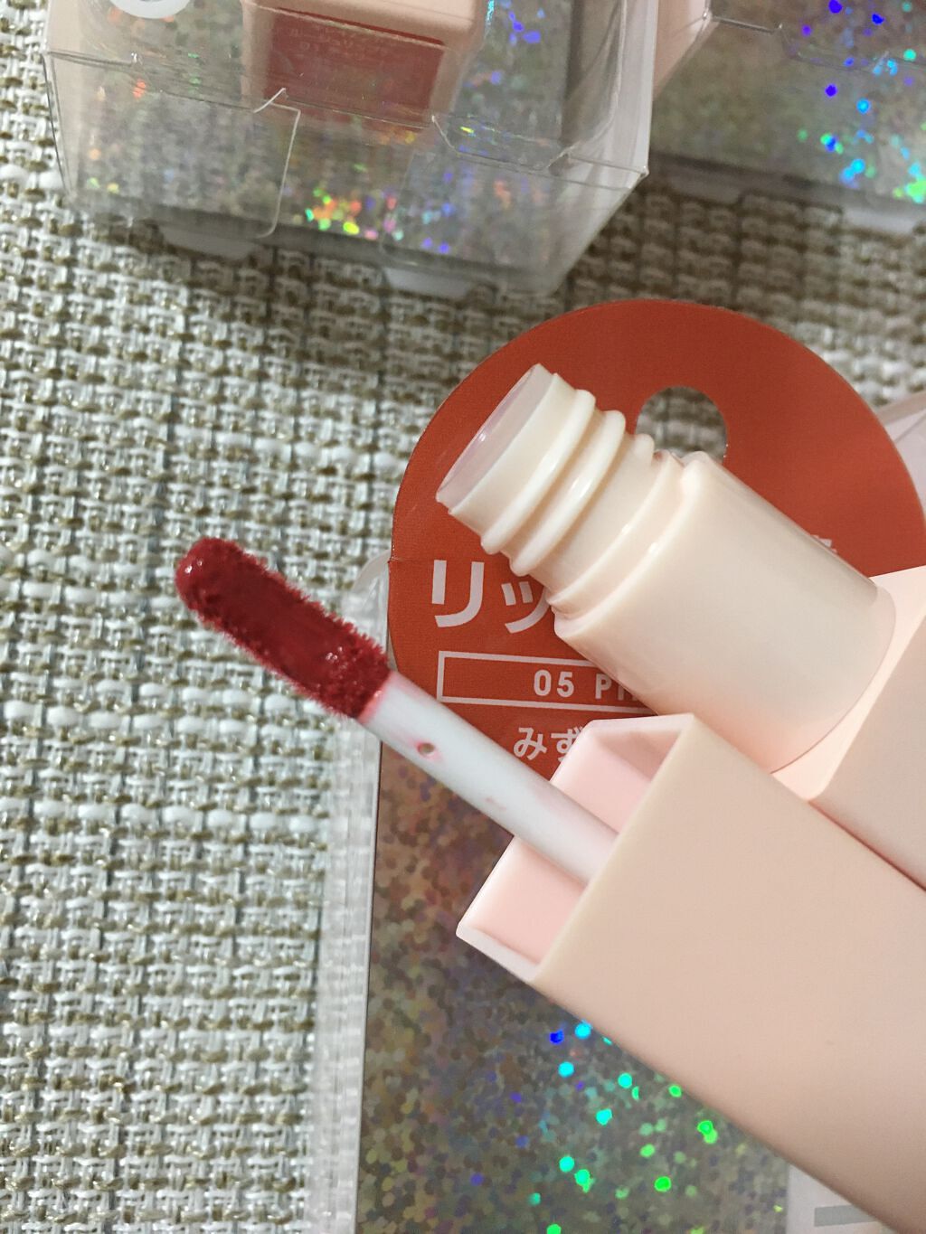 ルージュリップティント/Kirei&co./口紅を使ったクチコミ（3枚目）