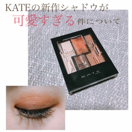 ヴィンテージモードアイズ/KATE/アイシャドウパレットを使ったクチコミ(1枚目)