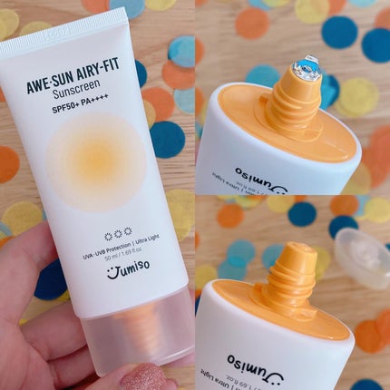 AWE・SUN AIRY-FIT Sunscreen/JUMISO/日焼け止めクリームを使ったクチコミ(3枚目)