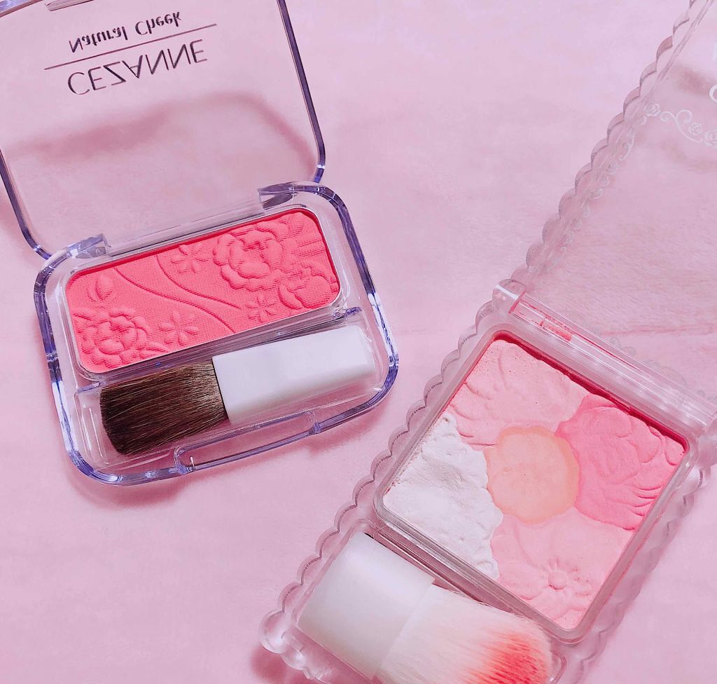 マットフルールチークス/キャンメイク/パウダーチークを使ったクチコミ(2枚目)