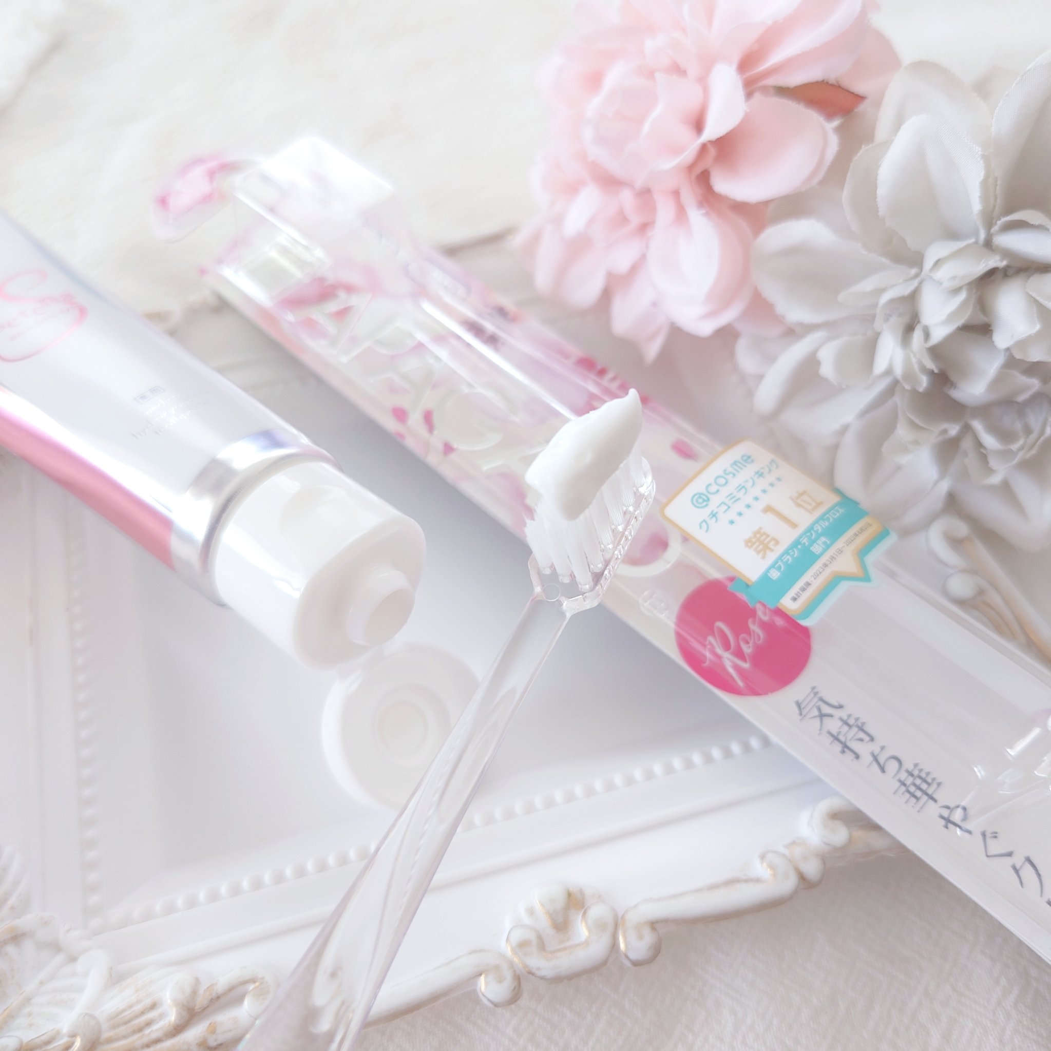 アパガードクリスタル歯ブラシ/アパガード/歯ブラシを使ったクチコミ（3枚目）