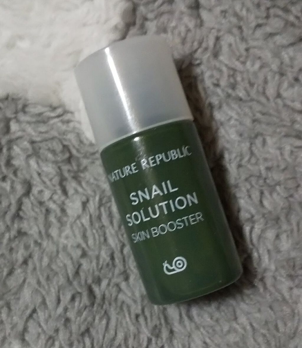 スネイルソリューションスキンブースター/ネイチャーリパブリック/化粧水を使ったクチコミ（1枚目）