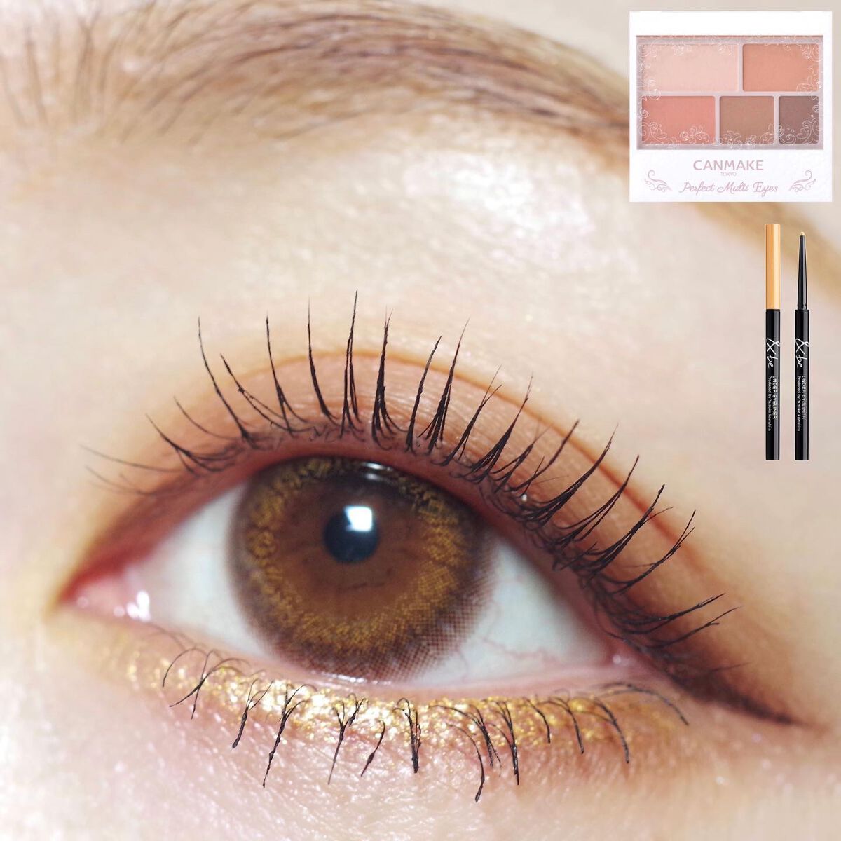 MIHO@アイメイクの人 on LIPS 「.#今日のメイク🫧一眼レフ×自然光で撮影📸&beのアンダーアイ..」(1枚目)