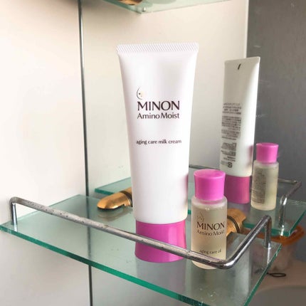 アミノモイスト エイジングケア ミルククリーム/ミノン/フェイスクリームを使ったクチコミ(1枚目)