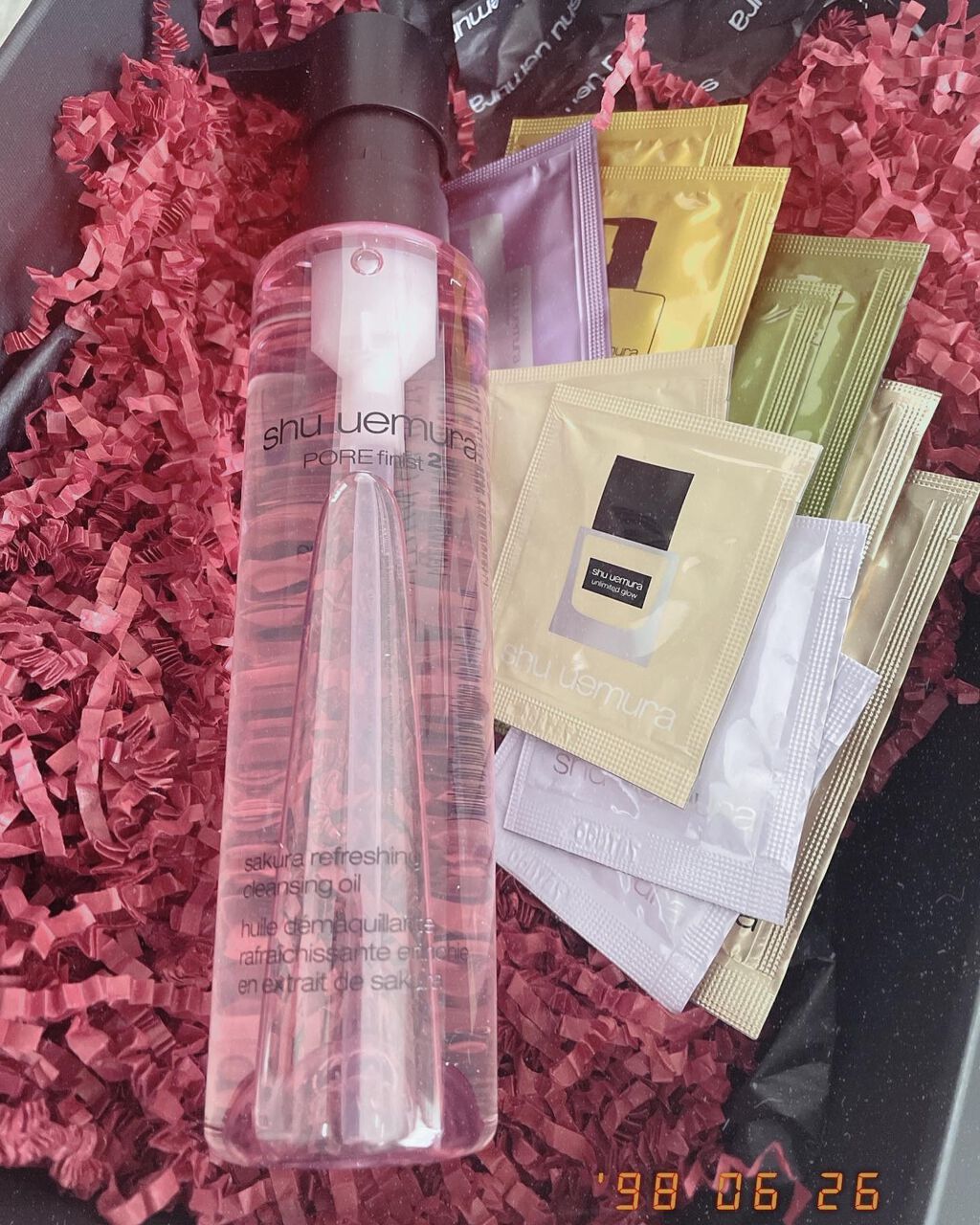 フレッシュ クリア サクラ クレンジング オイル/shu uemura/オイルクレンジングを使ったクチコミ(1枚目)