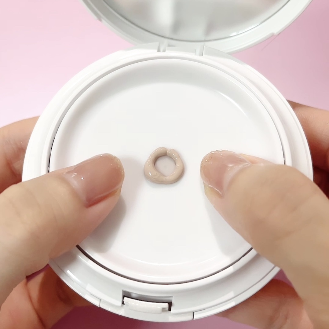 V3 ブリリアント ファンデーション/SPICARE/クッションファンデーションを使ったクチコミ（3枚目）