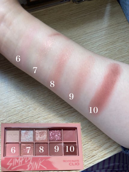 プロ アイ パレット/CLIO/アイシャドウパレットを使ったクチコミ(6枚目)