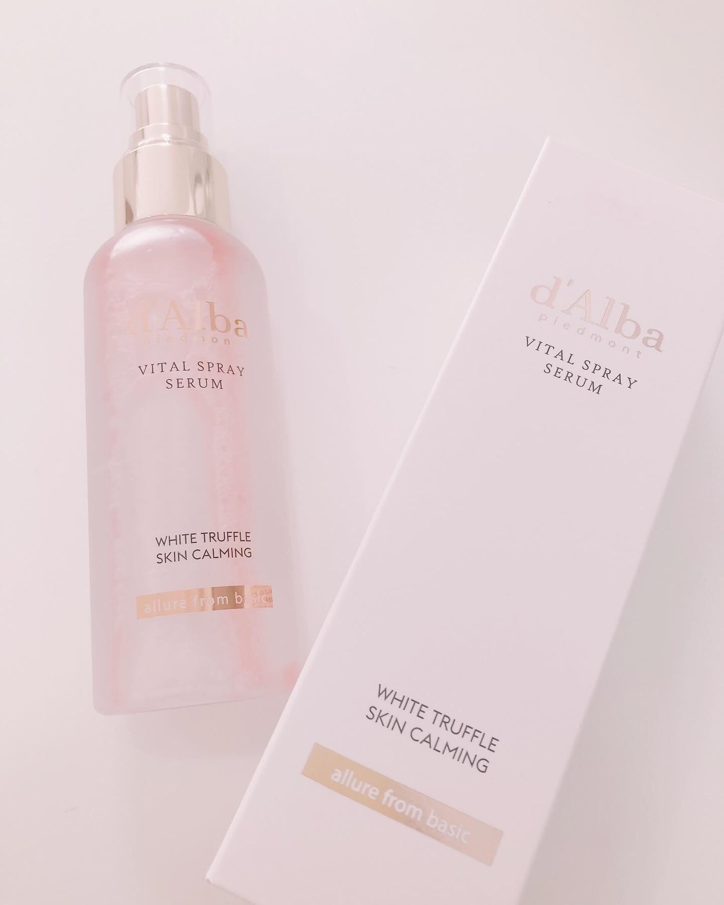 ダルバ ホワイトトリュフバイタルスプレーセラム/ダルバ/ミスト状化粧水を使ったクチコミ(1枚目)