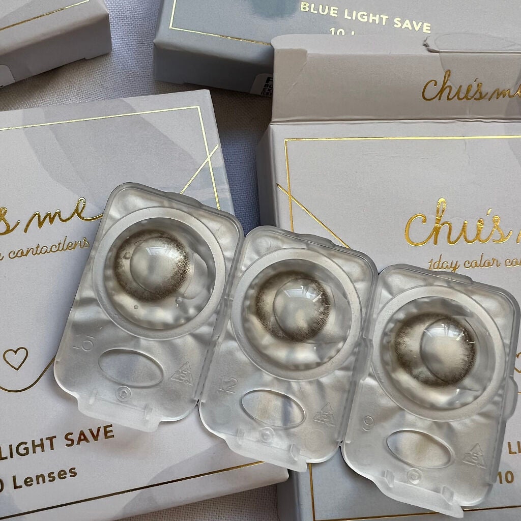 Chu's me 1day/Chu's me/ワンデー(1DAY)カラコンを使ったクチコミ(3枚目)