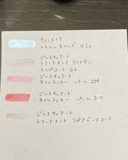 カラフルネイルズ/キャンメイク/マニキュアを使ったクチコミ(2枚目)