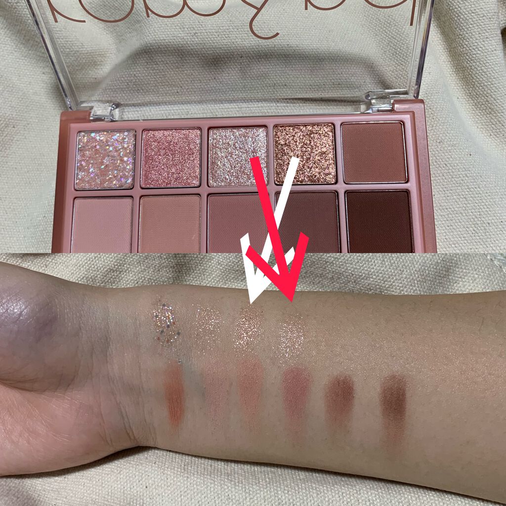 うたこ(イエべ秋よりのニュートラル?🍁) on LIPS 「ろむちゃんパレット!(ロムアンドローズバッドガーデン03)画像..」(4枚目)