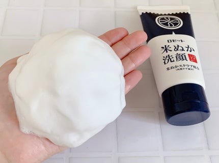 江戸こすめ 米ぬか洗顔/ロゼット/洗顔フォームを使ったクチコミ(5枚目)