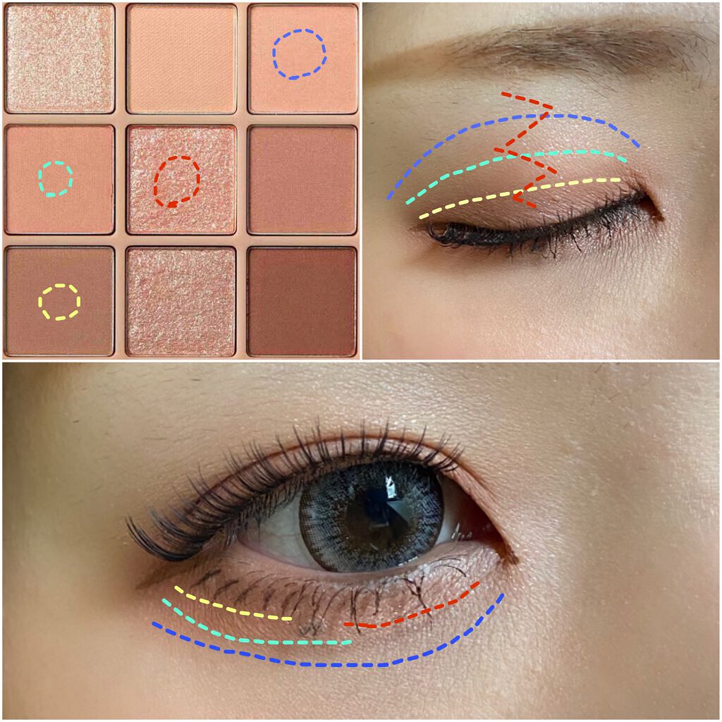 シャドウパレット/dasique/アイシャドウパレットを使ったクチコミ（2枚目）