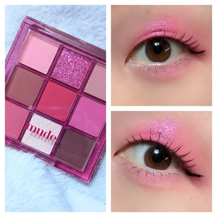 フィールライブリーアイシャドウパレット/mude/アイシャドウパレットを使ったクチコミ(1枚目)