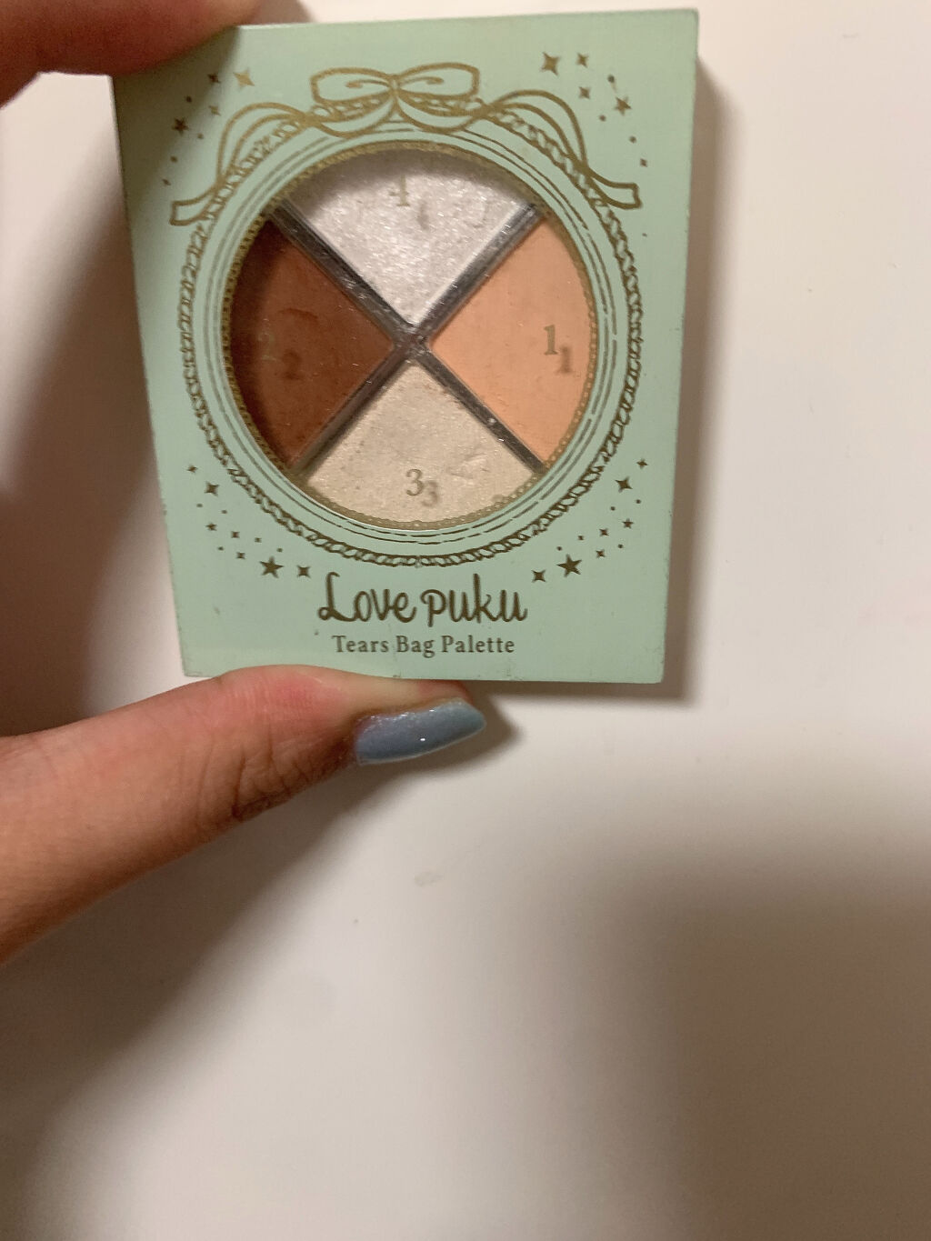 BWラブぷく涙袋パレットＡ/ビューティーワールド/アイシャドウパレットを使ったクチコミ（1枚目）