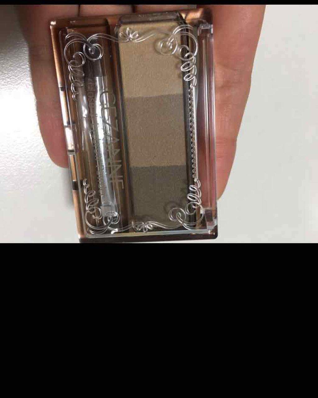 ノーズ＆アイブロウパウダー/CEZANNE/パウダーアイブロウを使ったクチコミ（1枚目）