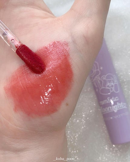 ジューシーラスティングティント/rom&nd/リップティントを使ったクチコミ(6枚目)