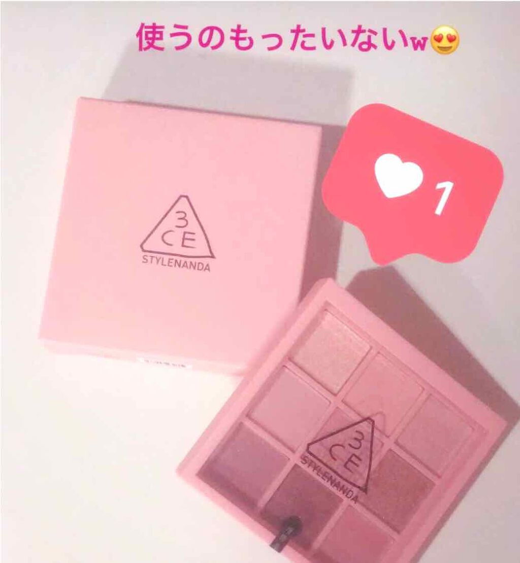 3CE マルチアイカラーパレット/3CE/アイシャドウパレットを使ったクチコミ(1枚目)