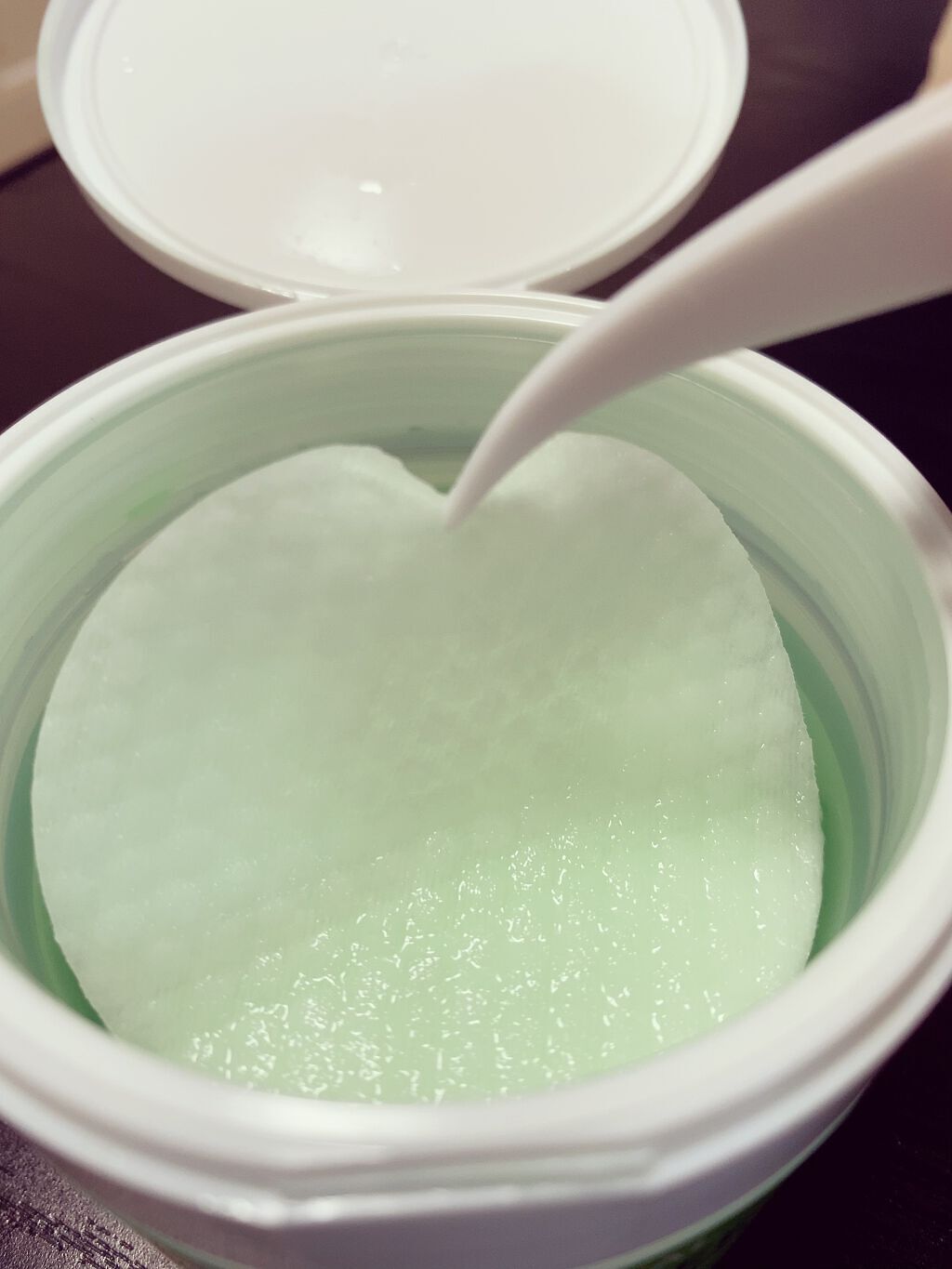 ティーツリーカーミングエッセンスパッド/MEDIHEAL/トナーパッドを使ったクチコミ（2枚目）