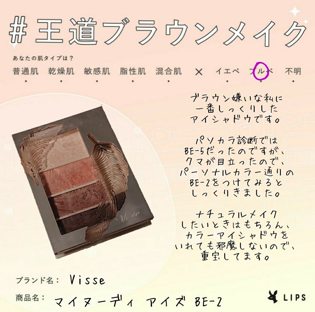 リシェ マイヌーディ アイズ/Visée/アイシャドウパレットを使ったクチコミ(1枚目)