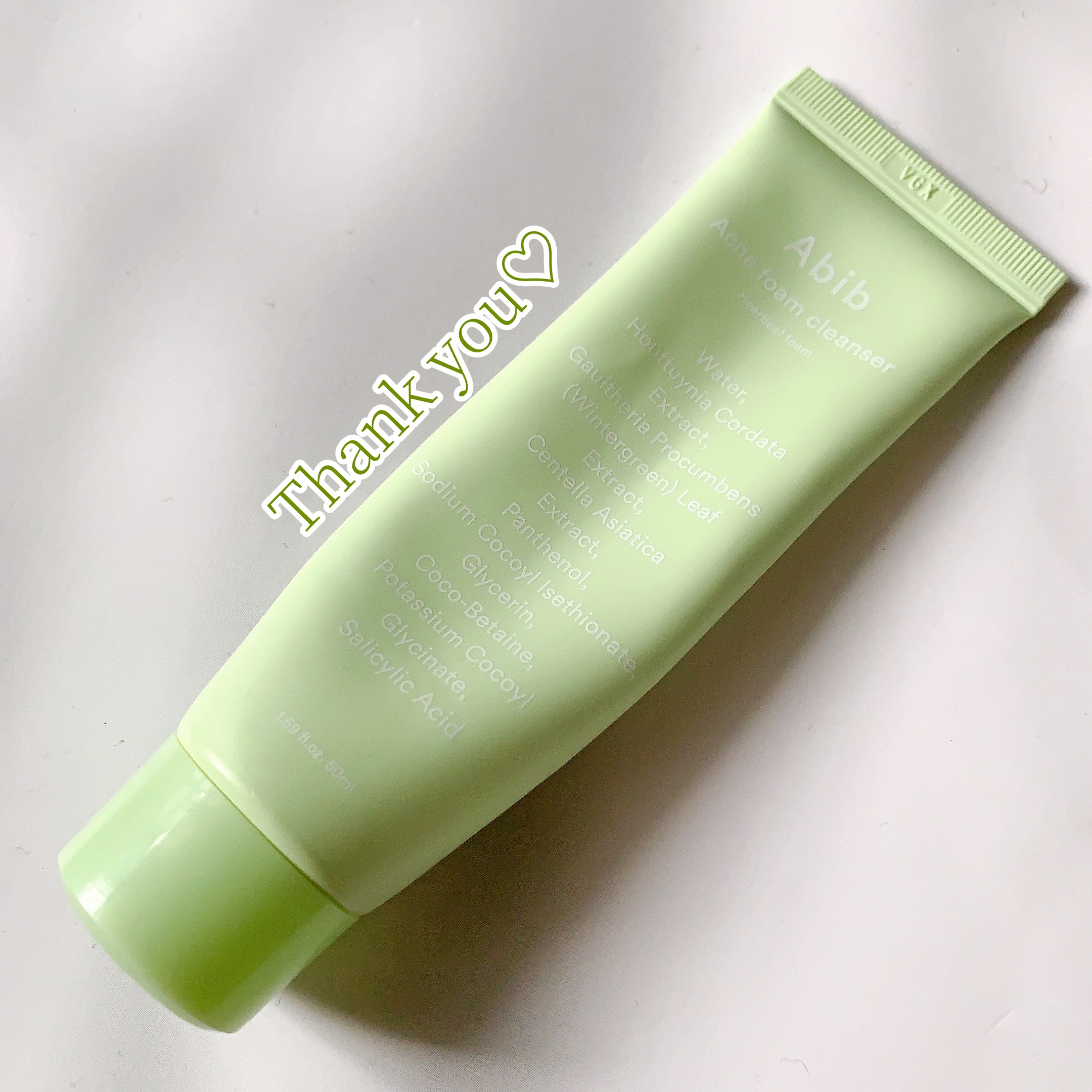 ドクダミ 洗顔 フォームクレンジング/Abib /洗顔フォームを使ったクチコミ（1枚目）