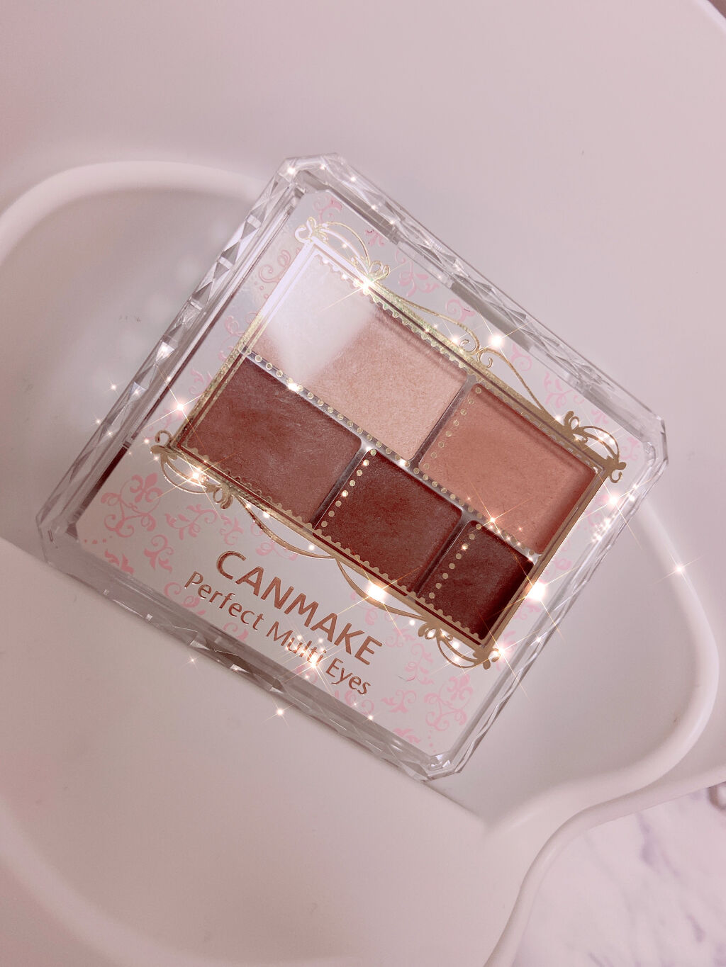 パーフェクトマルチアイズ/キャンメイク/アイシャドウパレットを使ったクチコミ（2枚目）