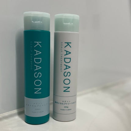 薬用スカルプシャンプー/トリートメント/KADASON (カダソン)/市販シャンプーを使ったクチコミ(1枚目)