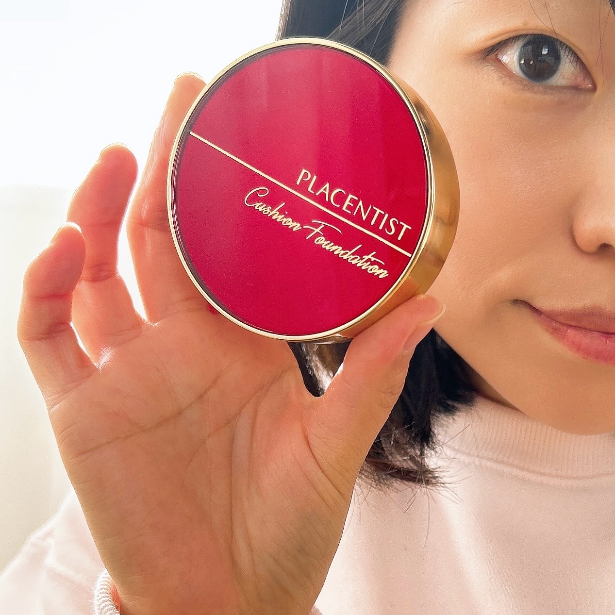 プラセンティストクッションファンデーション/ステファニー/クッションファンデーションを使ったクチコミ（1枚目）