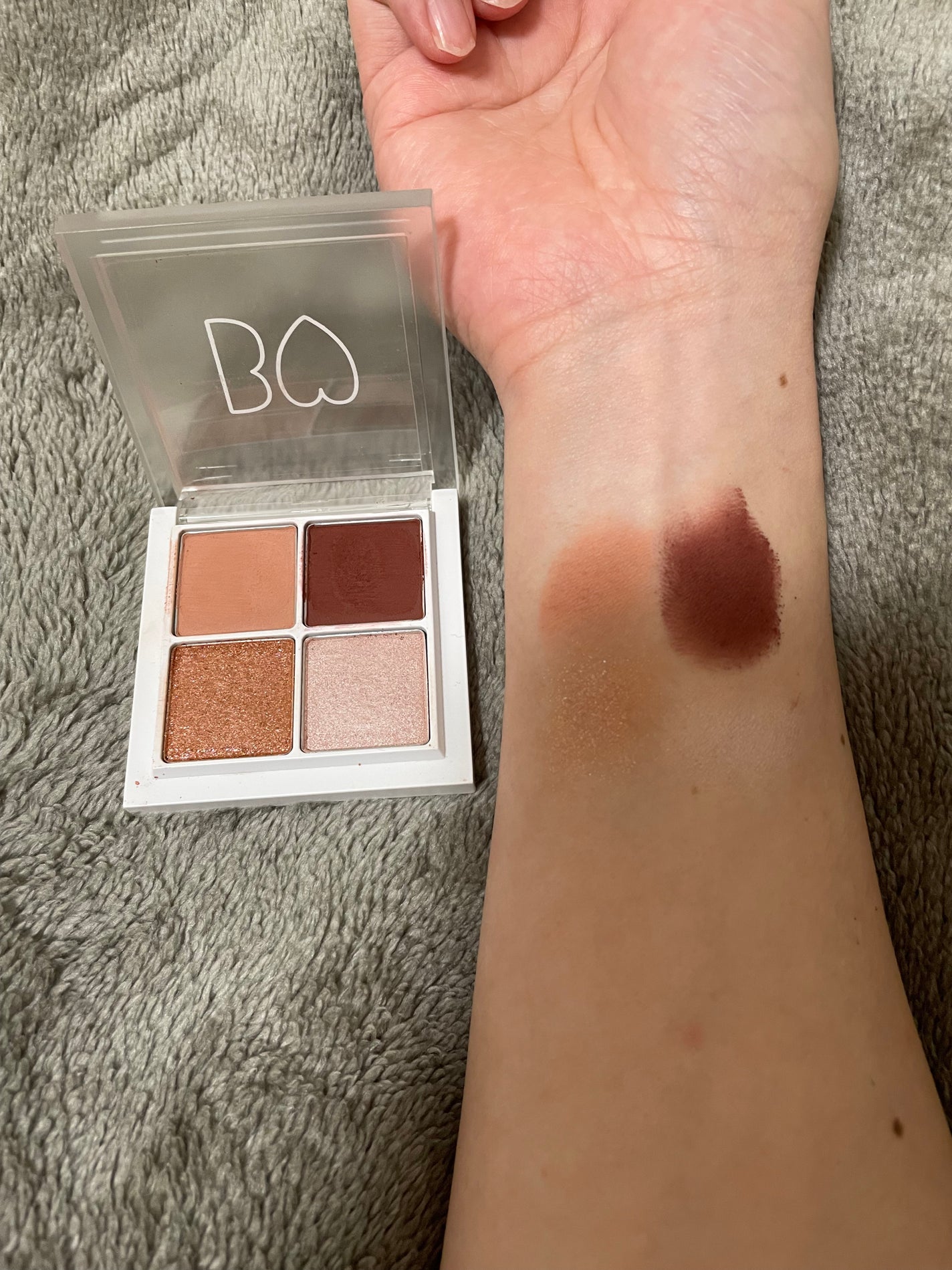 THE アイパレR/b idol/アイシャドウパレットを使ったクチコミ(3枚目)