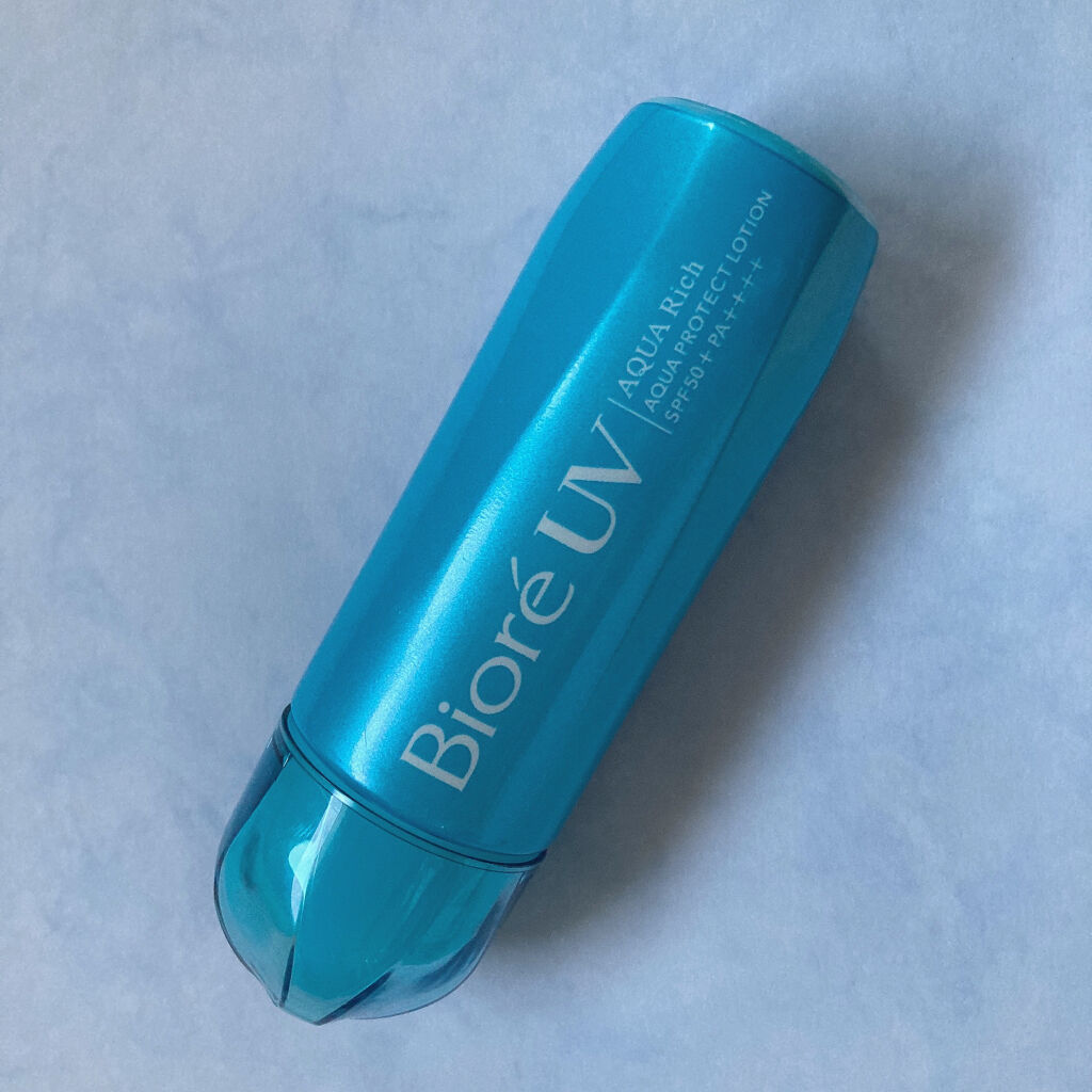 ビオレUVアクアリッチ アクアプロテクトローション（水層パックUV)/ビオレ/日焼け止め・UVケアを使ったクチコミ（2枚目）