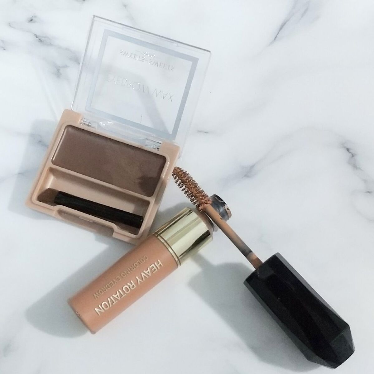 カラーリングアイブロウ/ヘビーローテーション/眉マスカラを使ったクチコミ（3枚目）