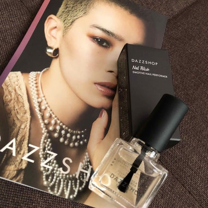エモーティブネイルパフォーマー(トップコート・ベースコート)/DAZZSHOP/ネイルトップコートを使ったクチコミ(1枚目)